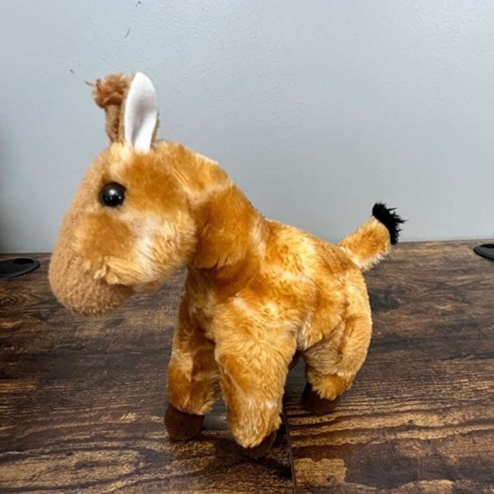 Wild Adventures Okapi Plush Stuffed Animal Realistic Zoo Forest Giraffe Brown